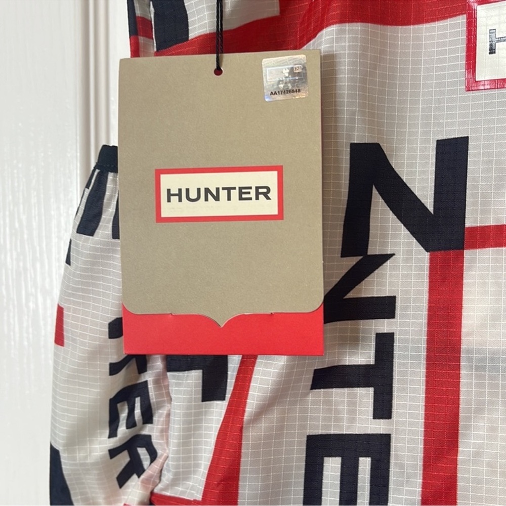 Hunter Original Ripstop Packable Tote Bag Exploded Logo - Picture 7 of 13